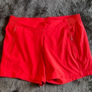Columbia Women's Vibrant Red Athletic Shorts